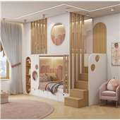 Łóżko piętrowe Peterborough House firmy Fmebel