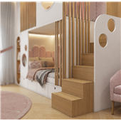 Łóżko piętrowe Peterborough House firmy Fmebel